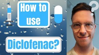 How and When to use Diclofenac Voltaren Cataflam Cambia Zorvolex [upl. by Llertnov]