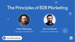 The Principles of B2B Marketing [upl. by Burtie]