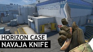 Navaja Knife Animations  Horizon Case Update  CSGO [upl. by Ailemak]