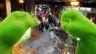 HULK VS VENOM SIMULATOR IN VIRTUAL REALITY  Marvel Powers United VR Gameplay [upl. by Inaboy]