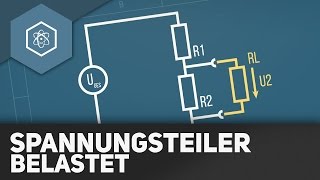 Der belastete Spannungsteiler  Elektrotechnik [upl. by Jeremie]