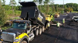 How an Asphalt Paver Works and Keys to a Successful Commercial Paving Project [upl. by Cirilo]