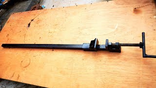 Homemade long bar heavy clamp [upl. by Nairb950]