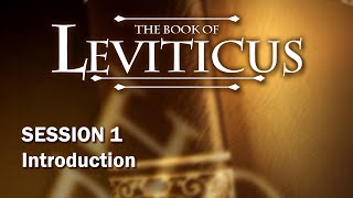 Leviticus Session 1 of 16 Introduction with Chuck Missler [upl. by Hayn]