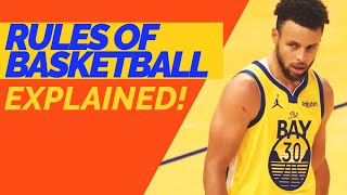 RULES OF BASKETBALL EXPLAINED [upl. by Akimal]