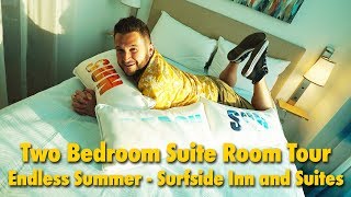 Surfside Inn and Suites Two Bedroom Suite Room Tour  Universal Orlando [upl. by Notaek]