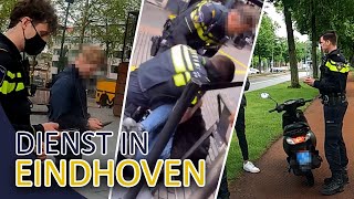 Politie Eindhoven  Bureau040  Aanhouding verzet  Dienst met politievrijwilliger Erik [upl. by Sassan776]