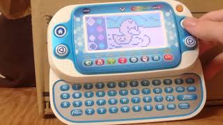 VTech Colour Pocket Laptop on Low Batteries [upl. by Abbot289]