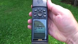 Garmin GPS 12 MAP  Handheld GPS demo for eBay [upl. by Silsbye]