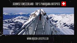 Schweiz  Top 3 Winter Hotspots in Switzerland  reisenlifestylech [upl. by Ardnnek]