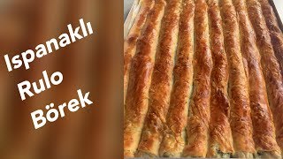 ISPANAKLI RULO BÖREK [upl. by Affay]