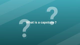 What is a capstone [upl. by Sinnal]