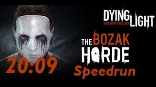 Dying Light Bozak Horde  Speedrun OLD World Record 2009 [upl. by Imogene]