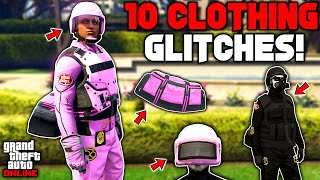 10 More Clothing Glitches In GTA 5 Online [upl. by Reivad]