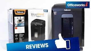 Fellowes 10M Microcut Shredder Overview [upl. by Eelinej]