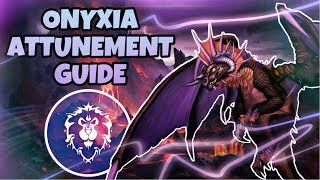 FULL Onyxia Attunement Guide  ALLIANCE  Classic WoW Quest Guide [upl. by Eniale128]