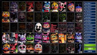 Ultimate Custom Night All Challenges Offices and PowerUps [upl. by Columbus195]