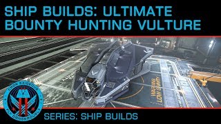 Elite Dangerous Ship Builds  The Ultimate Vulture  Combat PvP and Bounty HuntingPvE Thargoids [upl. by Cirdnek360]