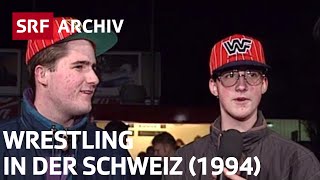 Wrestling 1994  Wrestlemania im Hallenstadion Zürich SRF Archiv [upl. by Filip131]