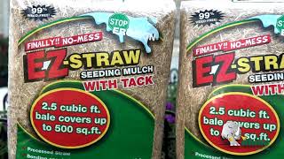 Rhino EZStraw Seeding Mulch With Tack [upl. by Ardnekahs]