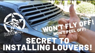 Secret to Installing Louvers [upl. by Downs]