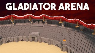 Gladiator Arena  Minecraft Build Timelapse [upl. by Reppiks]