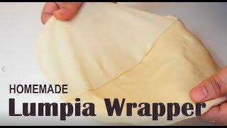 Homemade Lumpia Wrappers [upl. by Thorndike]