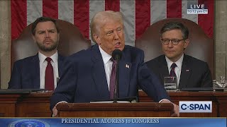 President Trump Addresses Joint Session of Congress [upl. by Akiam967]