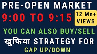 What is Pre Opening Session in Stock Market  How to trade in Pre Open Market [upl. by Nari]