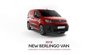 New Citroën Berlingo Van  CitroënPro the inventor of integrated load cell [upl. by Lalage]