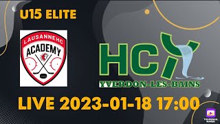 20230118 u15 elite LHC v Yverdon [upl. by Robson426]