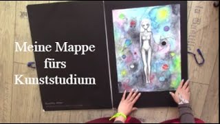 Meine Kunstmappe Art Portfolio fürs Kunststudium [upl. by Urban]