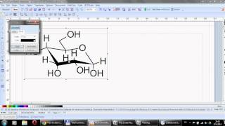 How to draw chair conformations from library in Chemsketch [upl. by Abdulla]