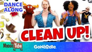 Clean Up Song  Songs For Kids  Routine  GoNoodle [upl. by Gard]