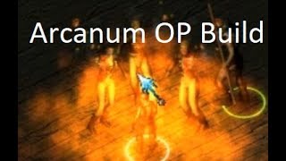 Arcanum OP Mage Build Harm  Fire Flash [upl. by Ellehcal582]