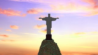 Minecraft Christ the Redeemer statue [upl. by Zebadiah]