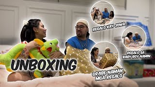 UNBOXING OF GENDER REVEAL AND BIRTHDAY GIFT [upl. by Sunil]