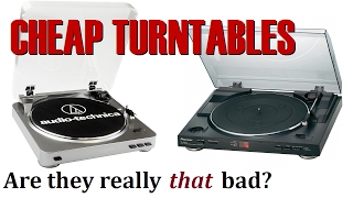 Cheap turntables  Are they really THAT bad [upl. by Jem]