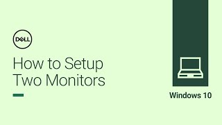 How to Connect Two Monitors to One Computer DELL Official Dell Tech Support [upl. by Enilra]