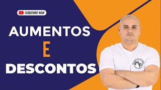 Porcentagem aumentos e descontos [upl. by Acker]