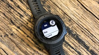 Garmin Instinct Running App Review [upl. by Schonfeld]