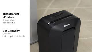 Fellowes LX50 Personal Home Office Paper Shredder [upl. by Nonaihr544]