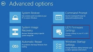 How to Access UEFI BIOS on Windows 10 [upl. by Ydahs]