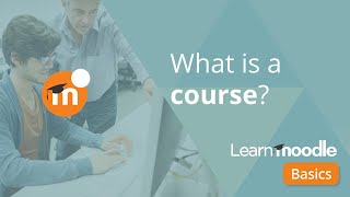 What is a course in Moodle [upl. by Sabino]