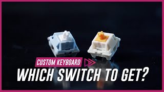 Linear Tactile Clicky Silent  Which Mechanical Keyboard Switch to Get [upl. by Lacie695]