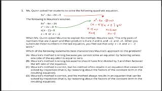 5 practice Problem  Praxis 5165 [upl. by Darooge618]