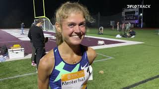 Konstanze Klosterhalfen Breaks German Record In 10K Debut [upl. by Christen113]