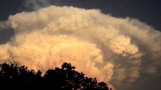 Cumulonimbus cloud over Austin [upl. by Stephanie672]