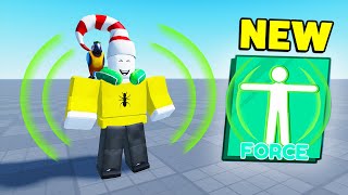 NEW FORCE ABILITY in Roblox Blade Ball [upl. by Nauq]