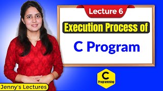 C06 Execution Process of a C Program  C Programming Tutorials [upl. by Aicenaj]